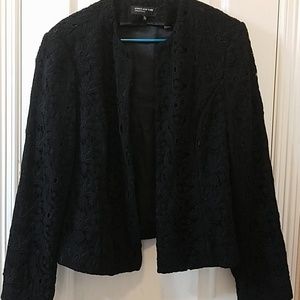 Jones New York Collection Lace type cotton jacket